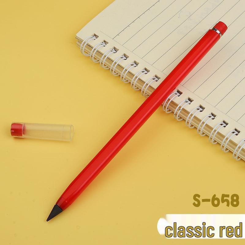 Black Tech Eternal Pencil: No Sharpening, No Ink, Break-Resistant Lead, Posture-Correcting Drawing Tool