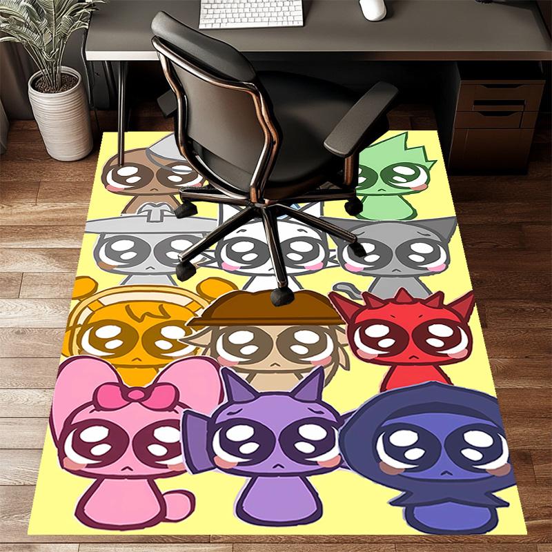 1pc SPRUNKI8 Design Printed Area Rug Carpet for Bedroom Living Room Home Decor Rugs Mat Non Slip Mat Rug for Bedside