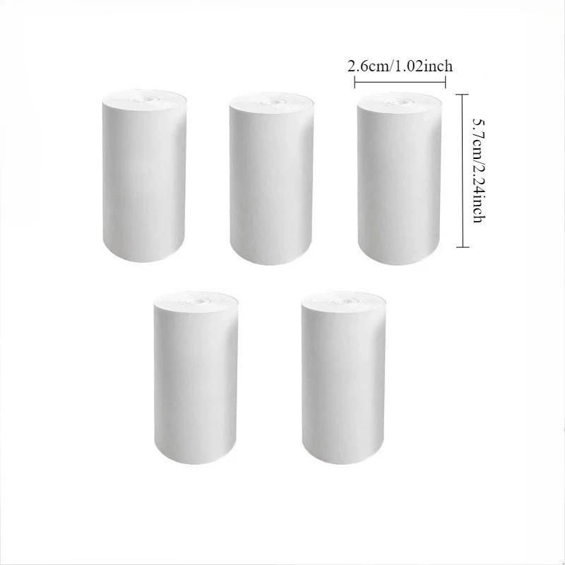

5pcs Thermal Paper Kids Camera Thermal Paper Kids Rolling Paper Printers Supplies Children s Instant Camera Supplement Papers