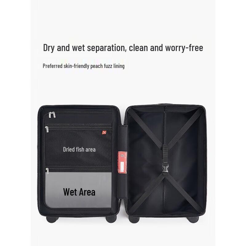 Aihuaishi Frosted PC Hardside Luggage with Smart Lock