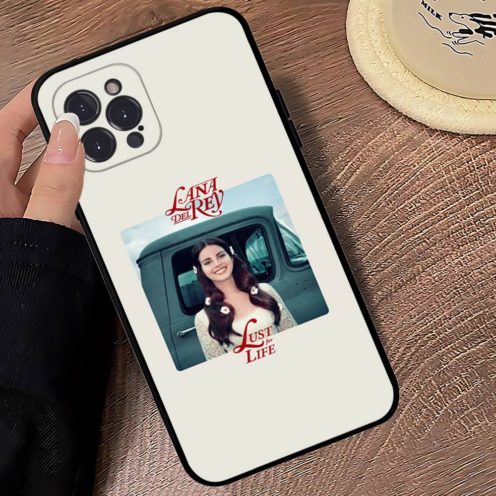 L-Lana D-Del Rey Phone Case For iPhone 16 15 14 13 12 Mini 11 Pro XS Max X XR SE 6 7 8 Plus Soft Silicone Cover