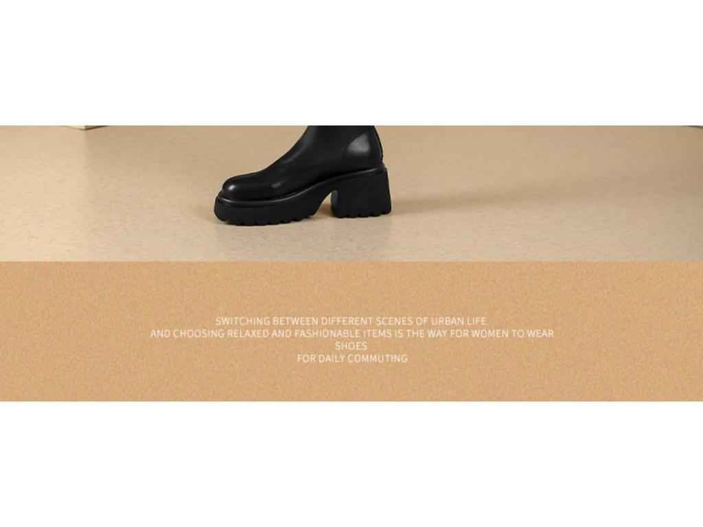 Women's Chunky Heel Over-the-Knee High Boots: 2025 Autumn/Winter Thick Sole Stovepipe, Hot Girl Style