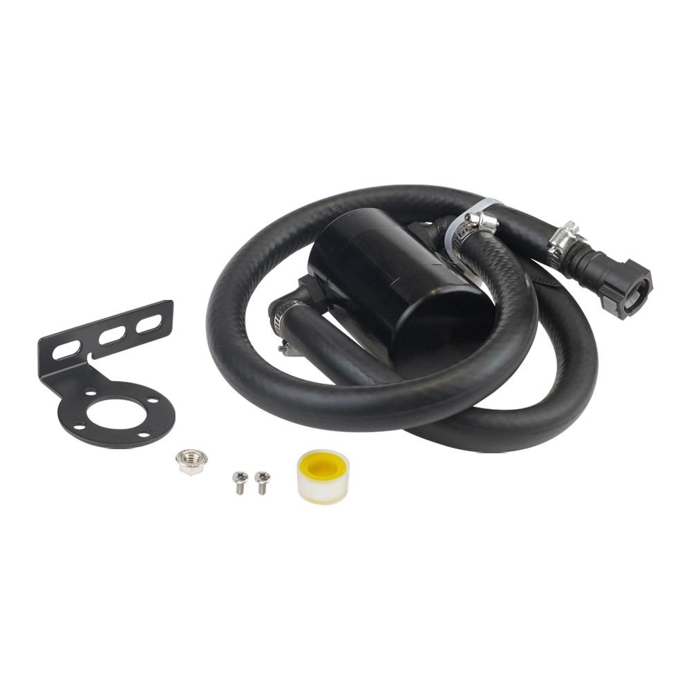 Car Air Oil Separator  Oil Catch Can For 2025-2025 Chevy Suburban/GMC/Tahoe 019-2025 Chevy Silverado 1500/GMC Sierra 1500 Black