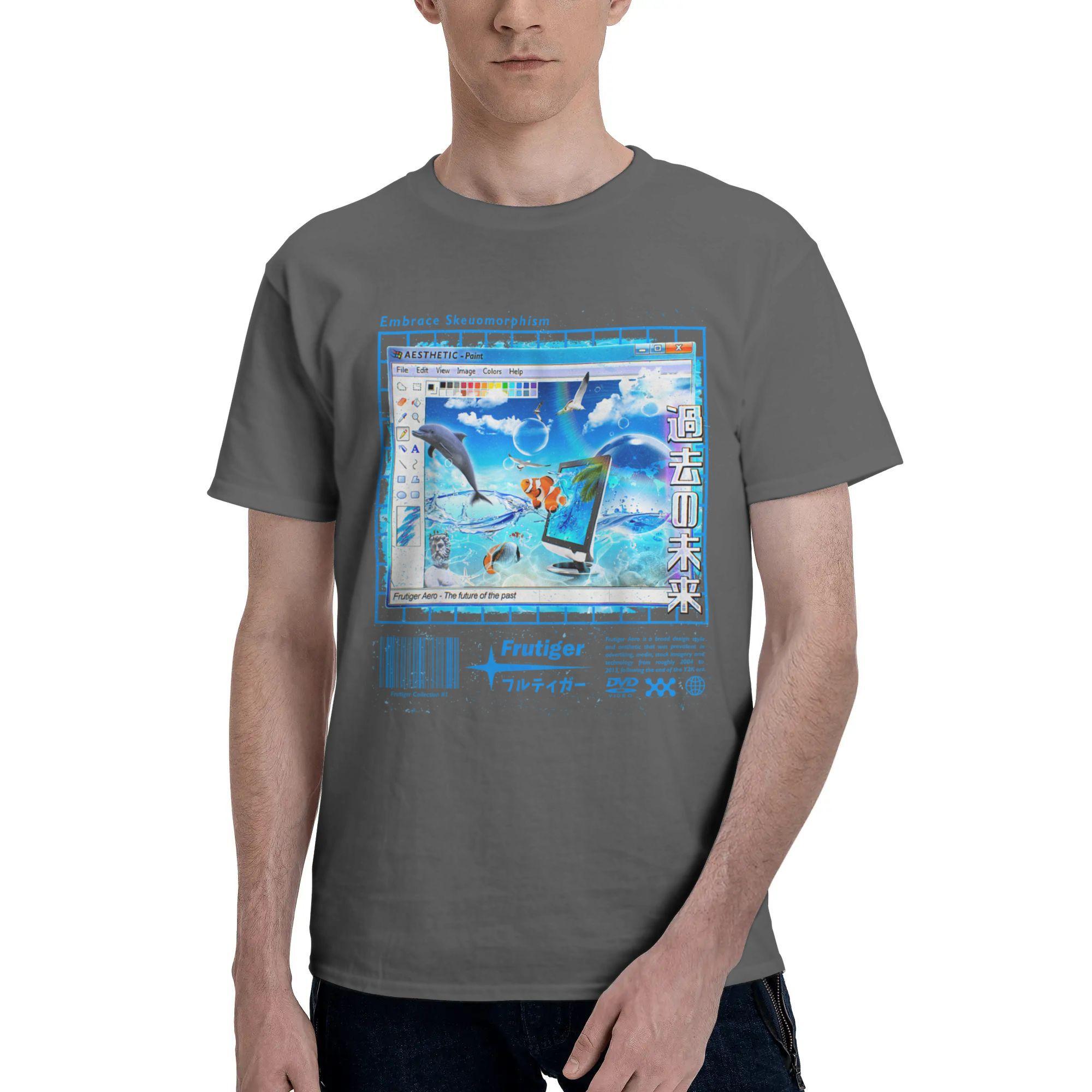 

Футболка Frutiger Aero Fashion Collection Бавовняні Топи Дизайн Спеціальна Вулична Класична Футболка 2XL