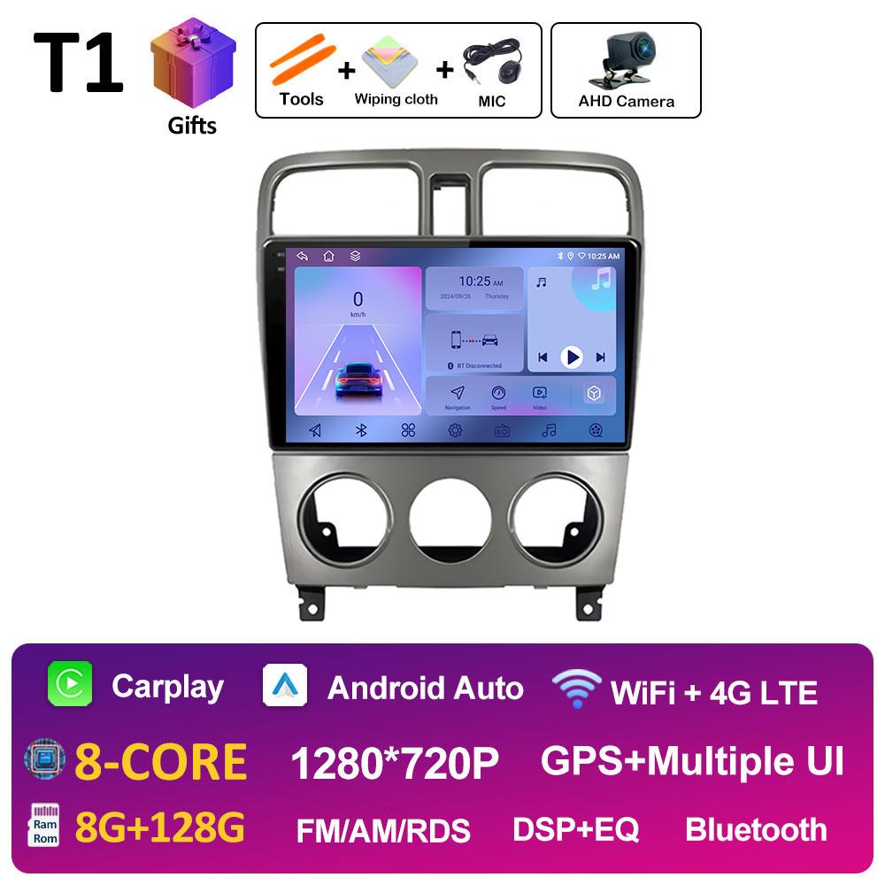 For Subaru Forester SG 2002 2001 2002 2003 - 2008 Wireless Carplay Android Auto Car Multimedia Video Player DSP Stereo Head Unit