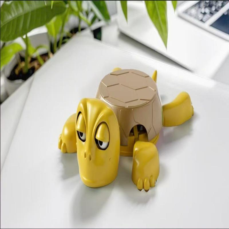 Quirky Panicked Turtle Ornament Turtle Cup Pad Tea Coffee Mug Drinks Holder Tableware Decorative Figurines Stress Relieve Tool