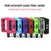 RACEWORK Road Bike Pedals Ultralight Nylon Fiber Pedal Seal Bearing Anti-Slip MTB Road Bike Bicycle Parts