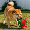 Bite-Resistant Dog Squeaky Ball Santa Claus Christmas Pet Toy Ball  Teeth Grinding