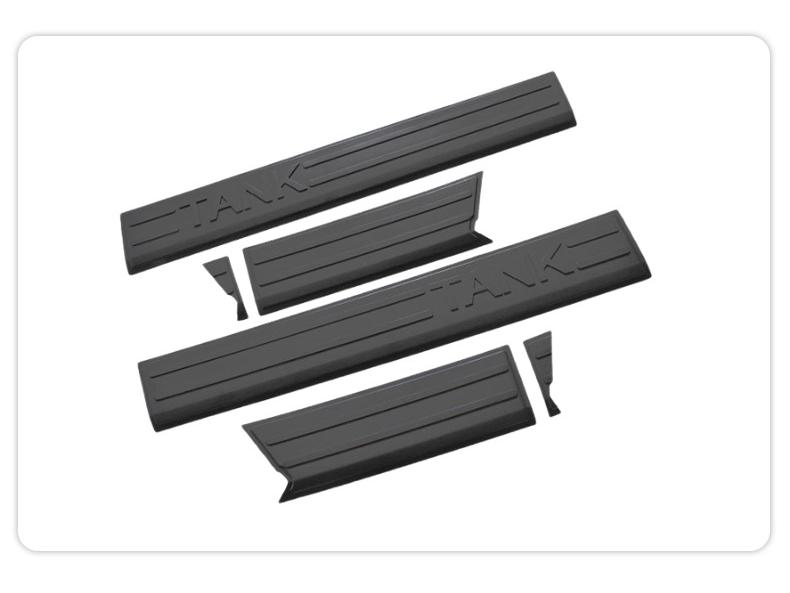 Tank 300 Door Side Trim Anti-Collision Accessory Set: Front & Rear Modification Kit