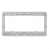 Metal Tag Frame Auto License Bracket Graphite Steering Wheel Icon Aluminum Print Car Custom Print