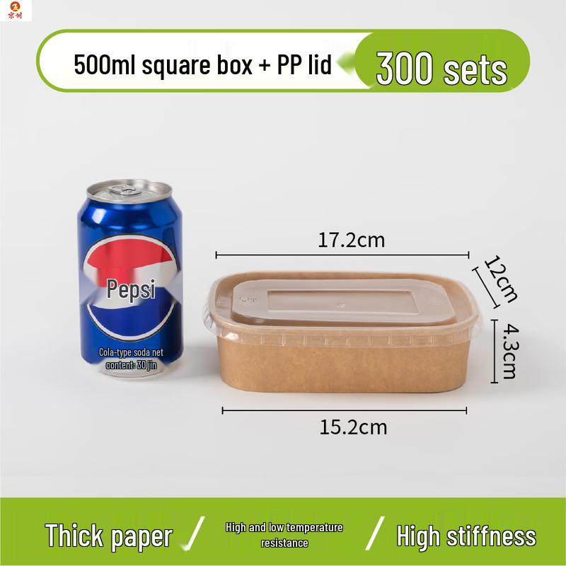 Jingzhou Biodegradable Kraft Takeout Boxes