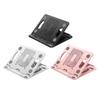 Laptop Stand Lightweight Nonslip Folded Ventilated Cooling Shelf Adjustable 8 Positions for Desk Study Living Room Home Bedroom