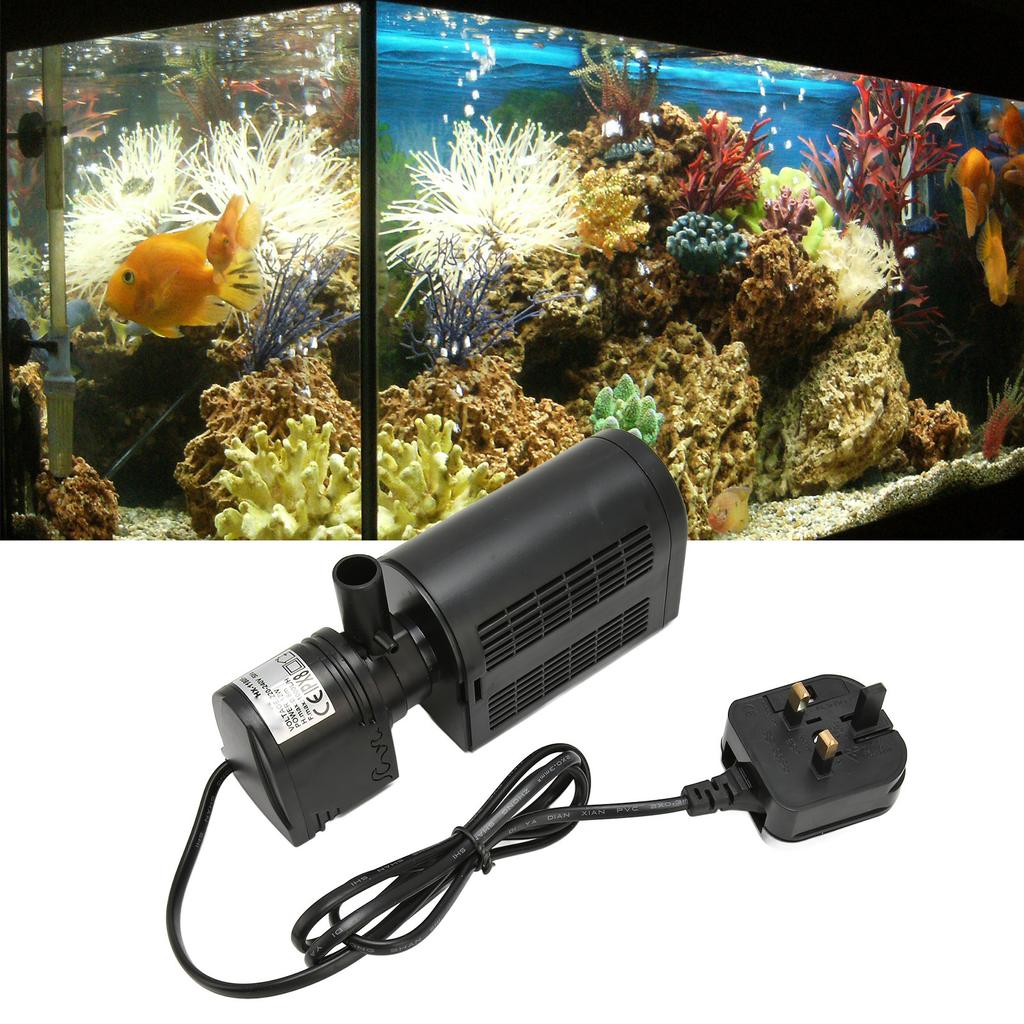 Aquarium Filter 3 in 1 Filtration Circulation Oxygenation Internal Fish Filter Pump 220 V