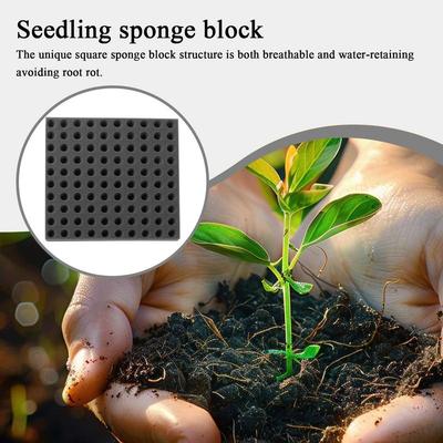 Algodão de Plantio Reutilizável para Cultivo Sem Solo Esponjas de Viveiro de Jardim Hidropônico Plantar Vegetais Vasos de Cultivo