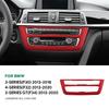 Interior Interior Sticker for 3GT F30 F32 F33 F34 325i 3 4 Series 13-18 Center Console CD Panel Interior Panel