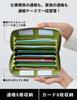 HAKATA NO MORI LEATHER Genuine Leather Bankbook Case with Large RIFD To Ideal for Cash Insurance and Patient Cards Anti-Magnetic Shielding, Capacity,