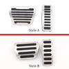 BCD1 For Land Rover Defender 90 110 2020-2023 Stainless steel No Drill Anti-slip Fuel Brake Steel Pads Pedals Cover Car Accessories