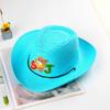 2024 New Boys' Straw Sun Hat: Summer Fisherman Style