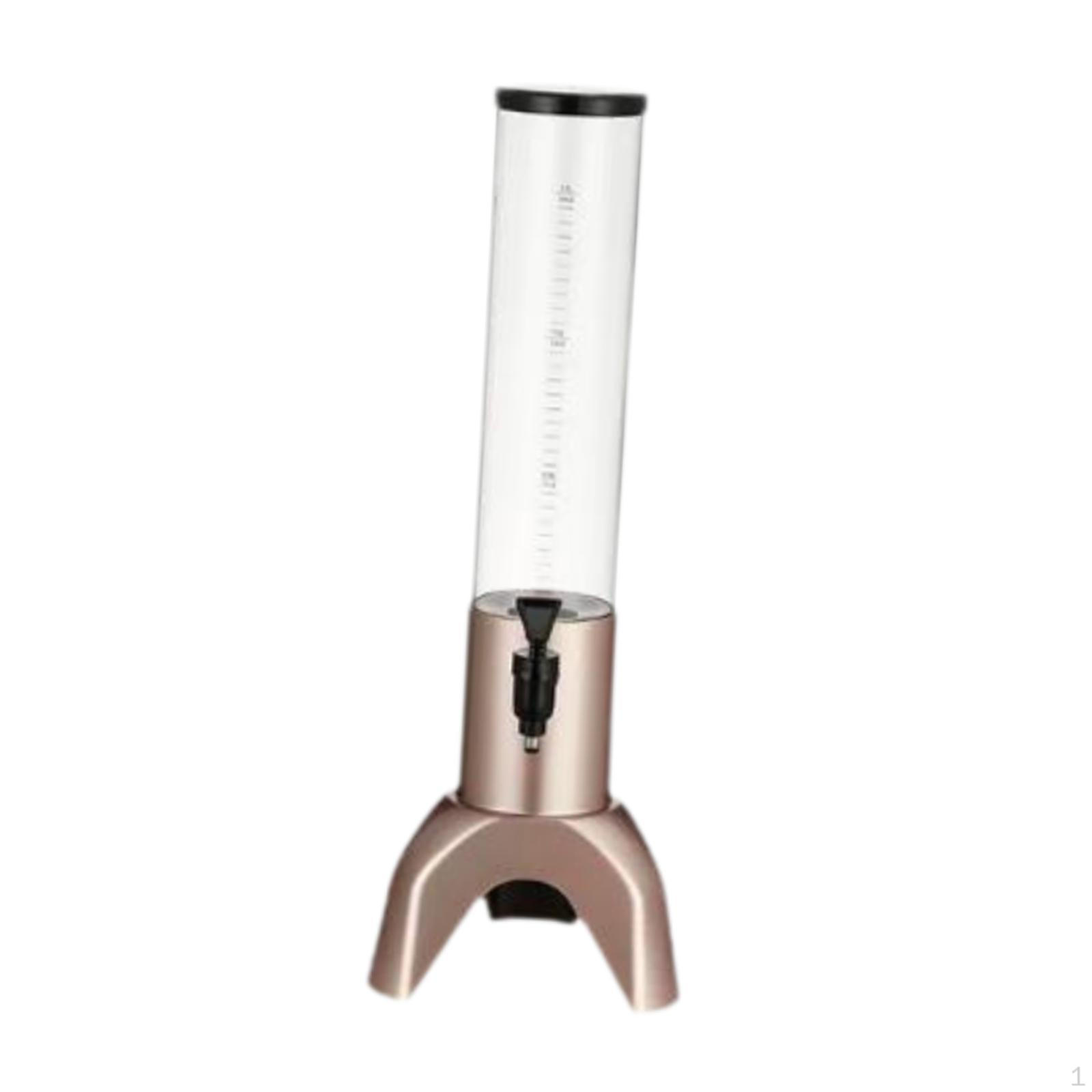 

Beverage Dispenser for Beer Service, Tap Liquor And Juice, Ideal Father's Day Rose Gold 1.5L