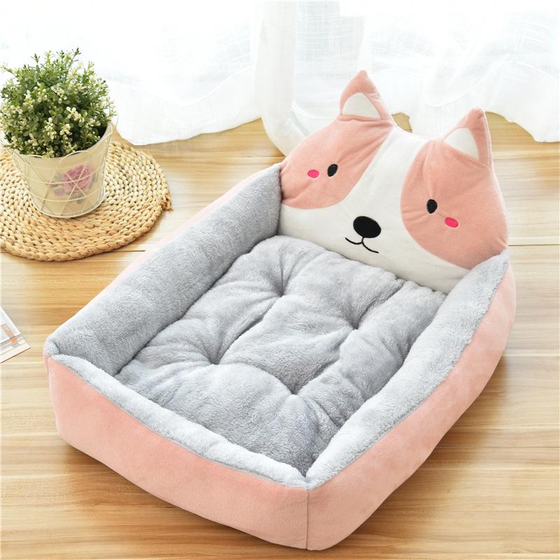 Winter Cozy Pet Bed for Cats and Dogs, Available in Small to Large Sizes