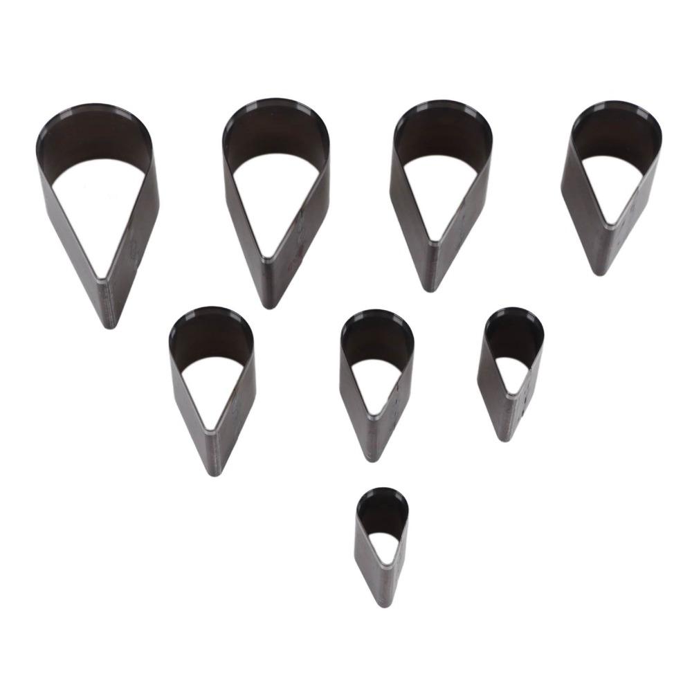8 Pcs With Storage Box Leather Punching Tool  for DIY Leather Craft, EVA, Fiber Board, Clay