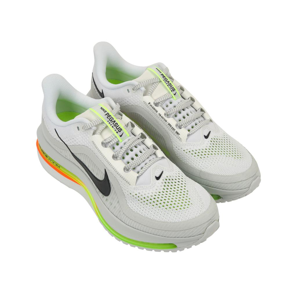 Nike Air Zoom Pegasus Premium Beyaz Volt Siyah Erkek Spor Ayakkabı Çok Renkli Kirli Beyaz HQ2592-105
