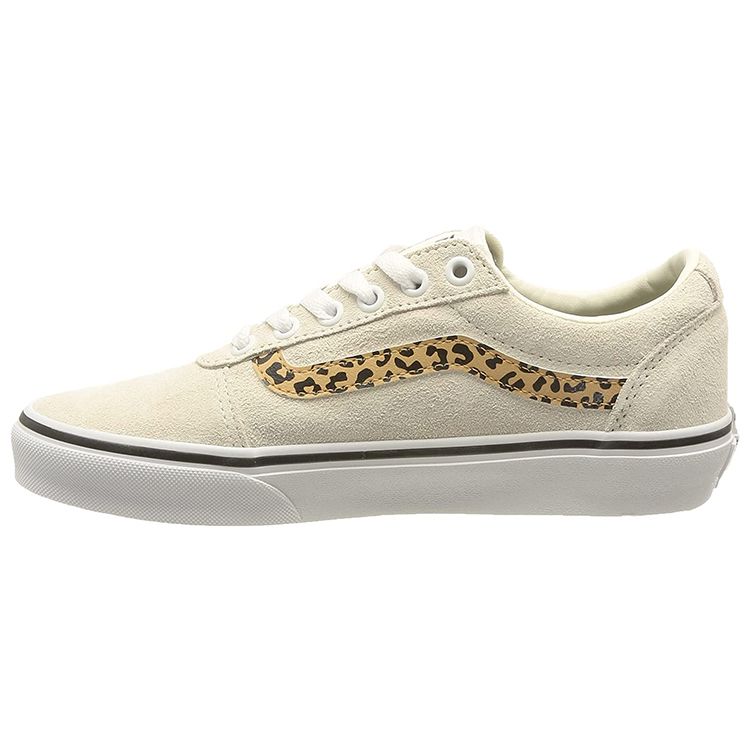 Vans Ward Suede Casual Lightweight Low Top Skate Shoes Women sneaker White VN0A5HYOA3N