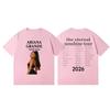 The Eternal Sunshine Tour 2026 Men Women Fashion Hip Hop Short Sleeve T-shirts High Quality Cotton Oversized Tee Tops Hot Sale