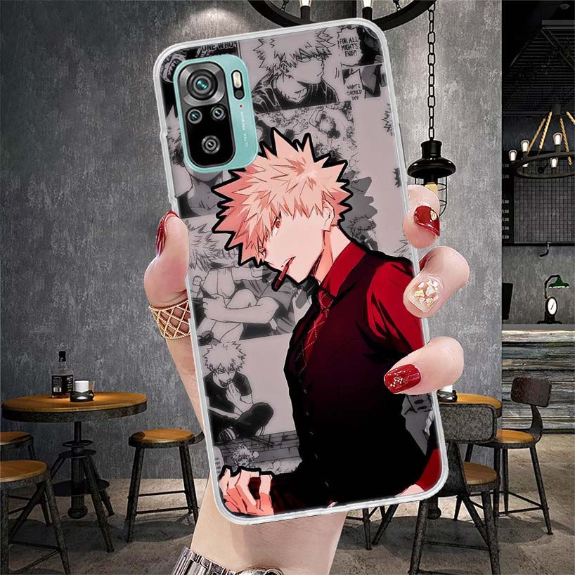 My Hero MHA Deku Soft Phone Case For Xiaomi Redmi Note 15 14 14S 13 12 Pro Plus 12S 11 11S 11E 10 10S 11T 5G Fundas Coque Redmi