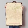 Kahramanmaras Trkiye Vintage Style Map Printing Poster Customized Retro Wall Art Vintage Metal Signs for Room Gaming Decoration