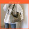 Large Capacity Stylish Canvas Shoulder Bag For Women Ideal For Autumn Commutes