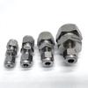 Stainless Steel 3/8 Reducing Ferrule Straight Connector