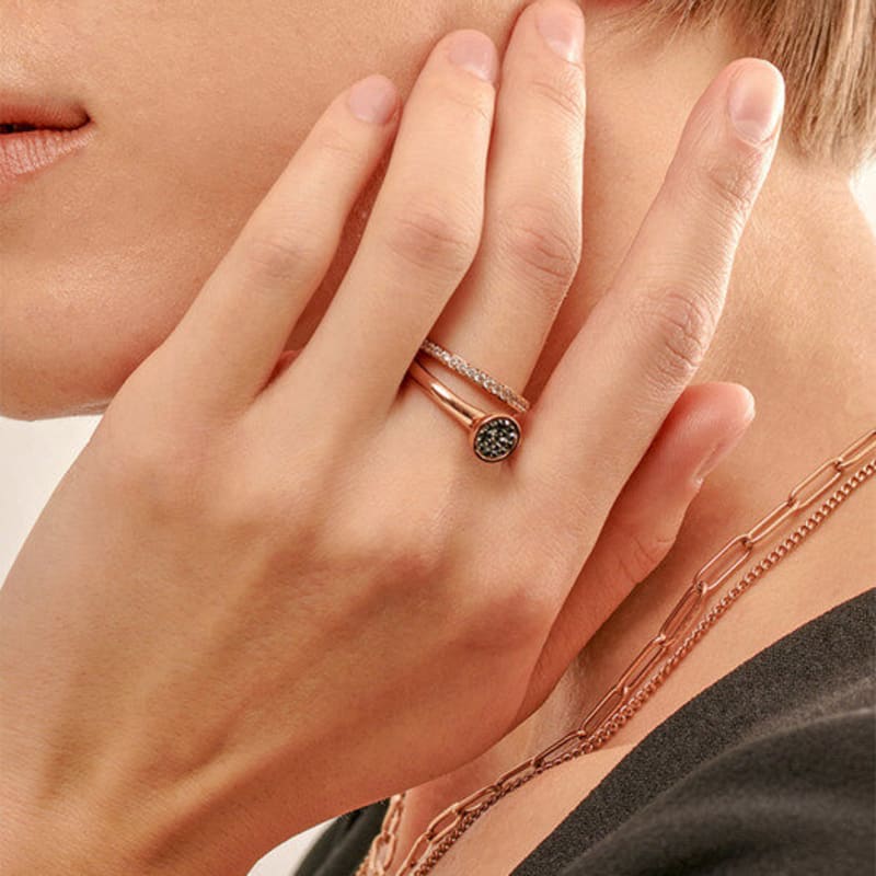 qudokorea kudo rose gold fine ring