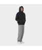 Keoseuuteommellou Gray Dyed Woven Layered Hoodie Cwtas26112Gyd