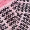 Europäischer & Amerikanischer Stil DIY 120 Wimpernbüschel C-Schwung Kunstwimpernverlängerungen - Japanische & Koreanische Natürliche Dichte Einzelwimpern