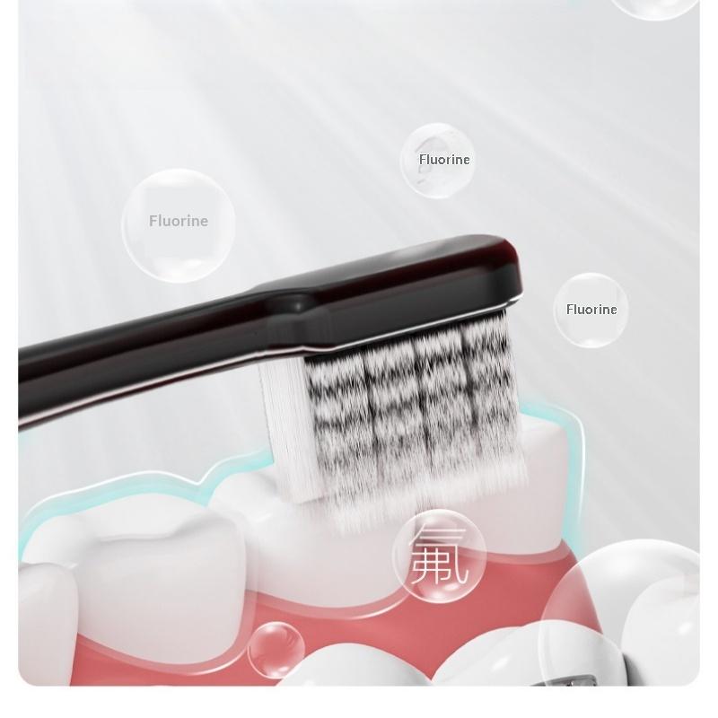 

New 6Pcs Soft Bristles For Sensitive Gums U-Shaped Head Toothbrushes Designed For Braces With Unique Convex And Concave Design