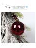 48-teiliges unregelmäßiges Weihnachtskugel-Ornament-Set - 4, 6, 8cm glänzende Dekorationen