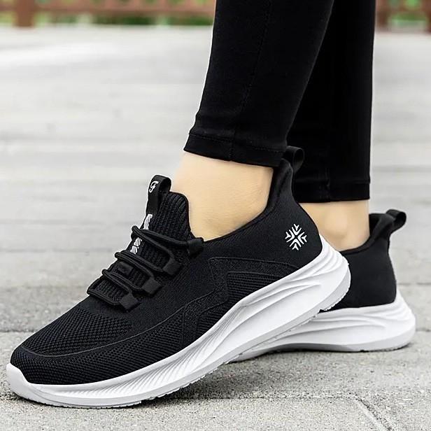 Shoes Women's 2025 Spring New Fly-woven Mesh Casual and Comfortable Mother Shoes Breathable Sports Women's Casual Shoes
