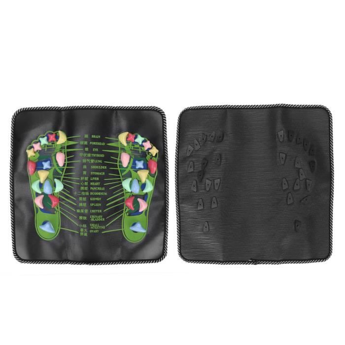 Stone Foot Massage Mat Soothing Massage Mat for Foot Reflexology Foot Massage Mat