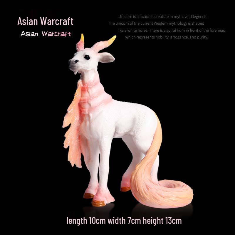 European Mythology Pegasus & Unicorn Model Toy Ornament