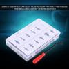 350pcs Assorted Car Body Plastic Push Pin Rivet Fasteners Trim Moulding Clip Kit W  Screwdriver