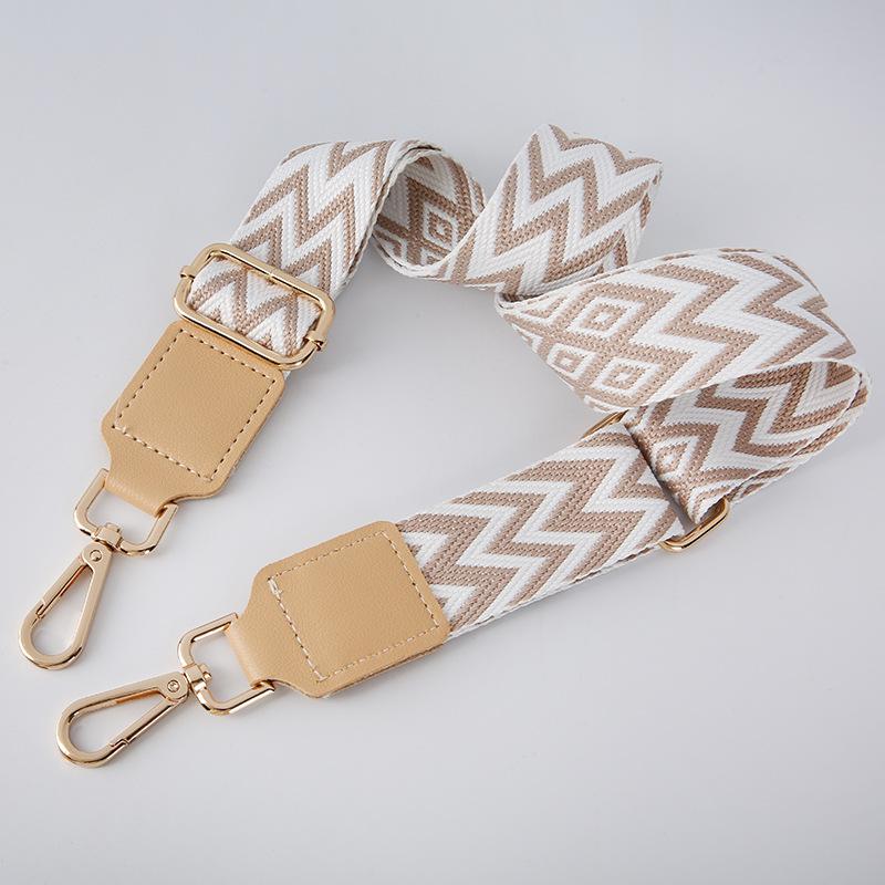 New Bag Shoulder Strap PU Leather Accessories Versatile Multi-color Woven Shoulder Crossbody Fashion Bag Strap Bag Accessories