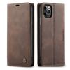 Leder Hülle für iPhone 12 11 Pro X XR XS Max, CaseMe Retro Geldbörse Luxus Magnetische Kartenhalter Brieftasche Abdeckung Für iPhone 8 7 6 Plus 5