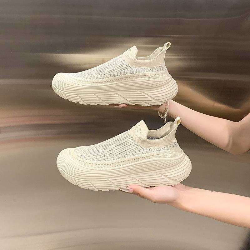 Fashion 2024 New Summer Women's Casual Sports Shoes Mesh Walking Shoes Breathable Running Casual Shoes Trendy