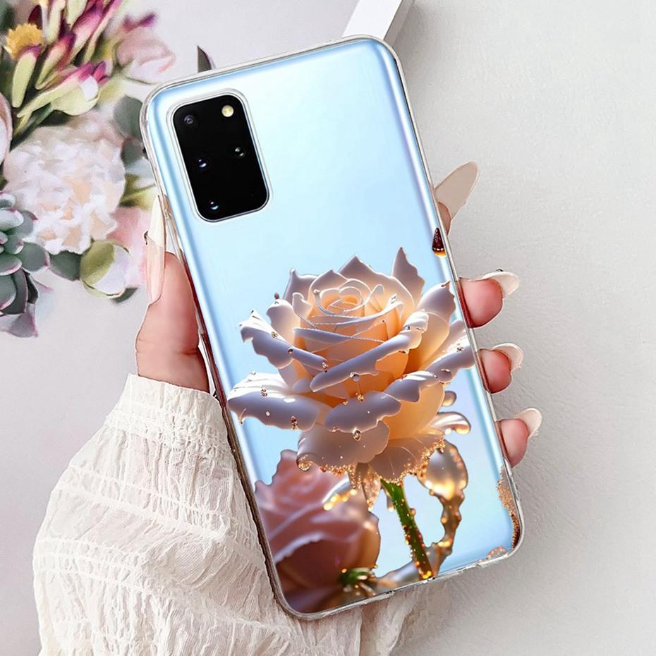 Cute Painting Phone Case For Samsung Galaxy S20 S20+ S20 FE 5G Soft Silicone TPU Covers For Samsung S20 S 20 Plus S20FE Bumpers