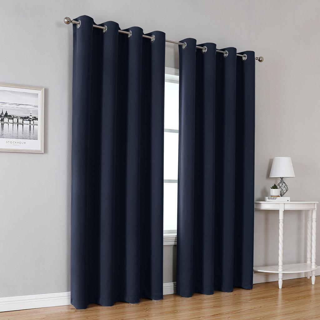 Home Decoration Living Room Bedroom Simple Multi-Color High Precision Blackout Heat Insulation Windshield Curtain Fabric
