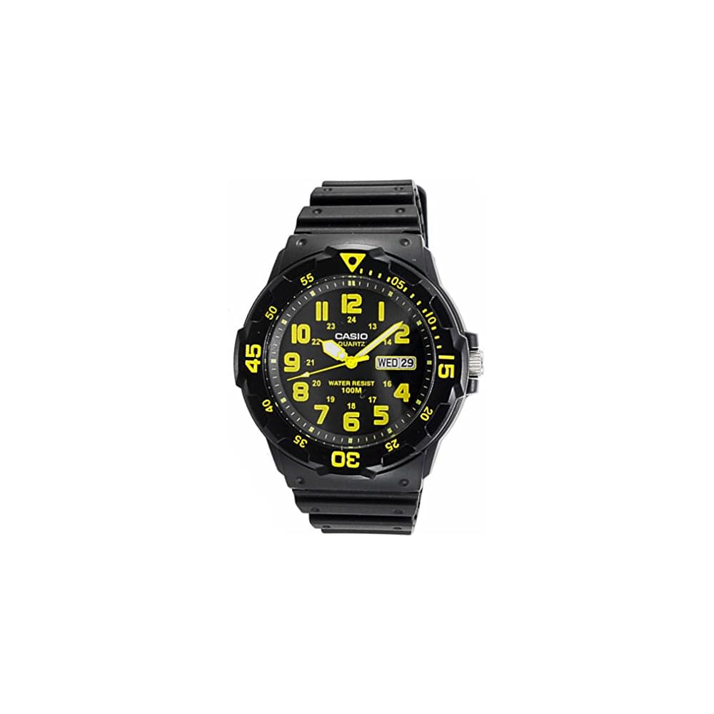 Casio Diver Look Men s Watch MRW-200H-9B Water Resistant Analog Design