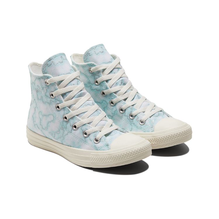 Converse Chuck Taylor All Star High Light Dew Dámské tenisky Modrá Vícebarevná Egret A02035C