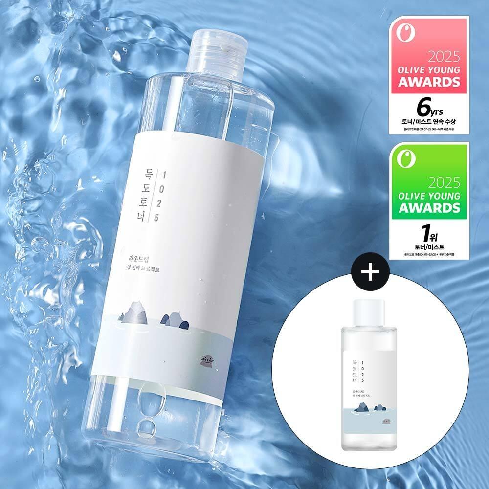 Round Lab [no.1 Toner] Round Lab 1025 Dokdo Toner 500ml Project  +100ml