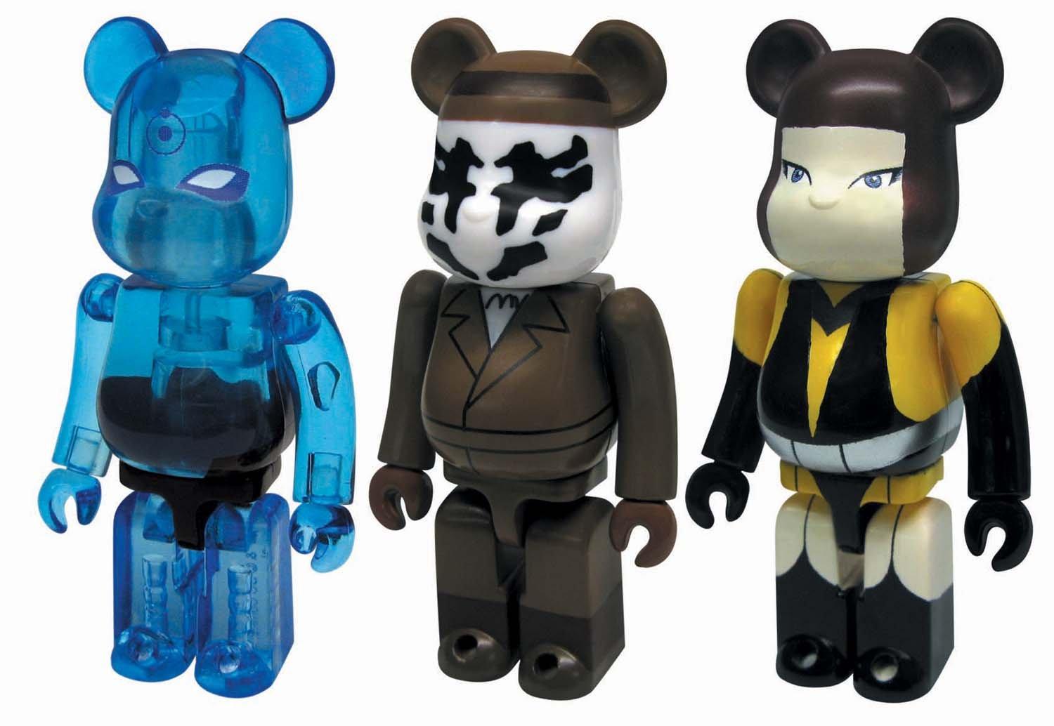 

WATCHMEN 3pack set B painted action BE@RBRICK (ABS&PVC figure)